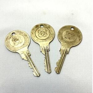 Vintage Hyatt Regency Hotel Room Keys Lot of 3 #2120, 2337, and 2079